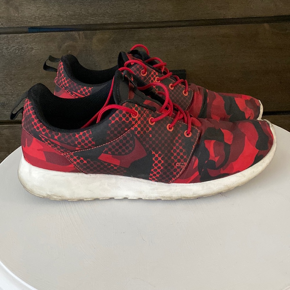 Red & Black Nike Shoes